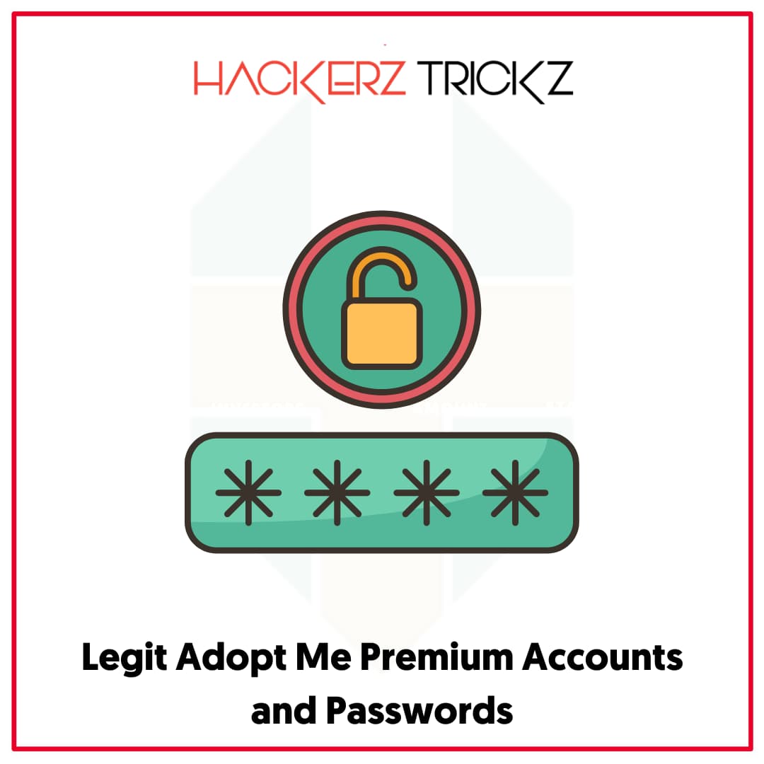Legit Adopt Me Premium Accounts and Passwords