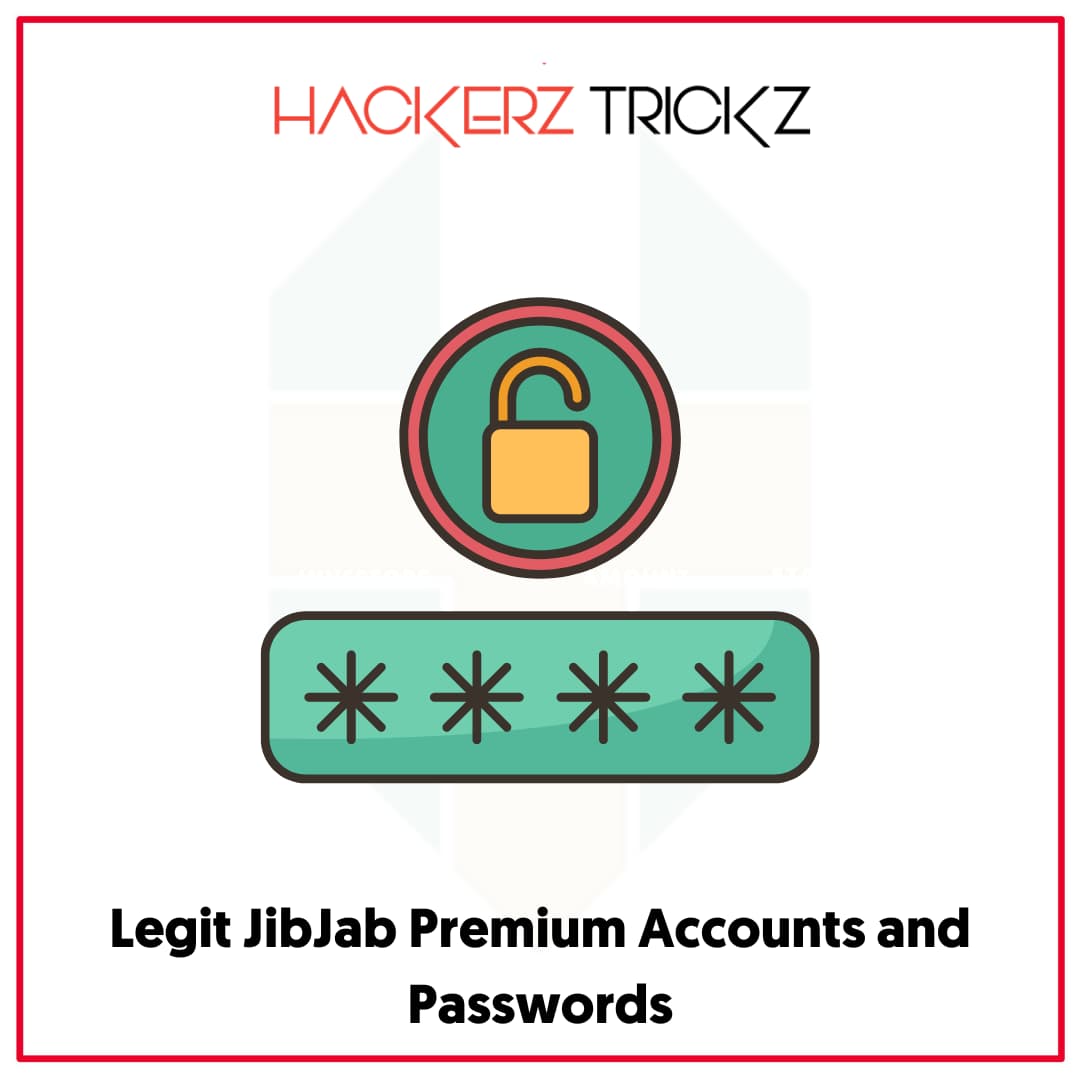 Legit JibJab Premium Accounts and Passwords
