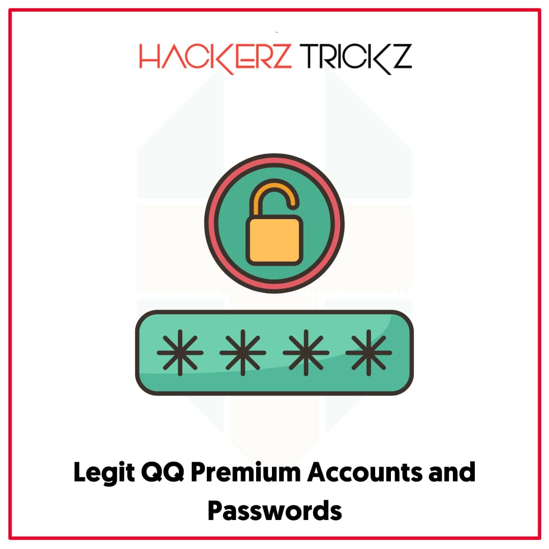 Legit QQ Premium Accounts and Passwords