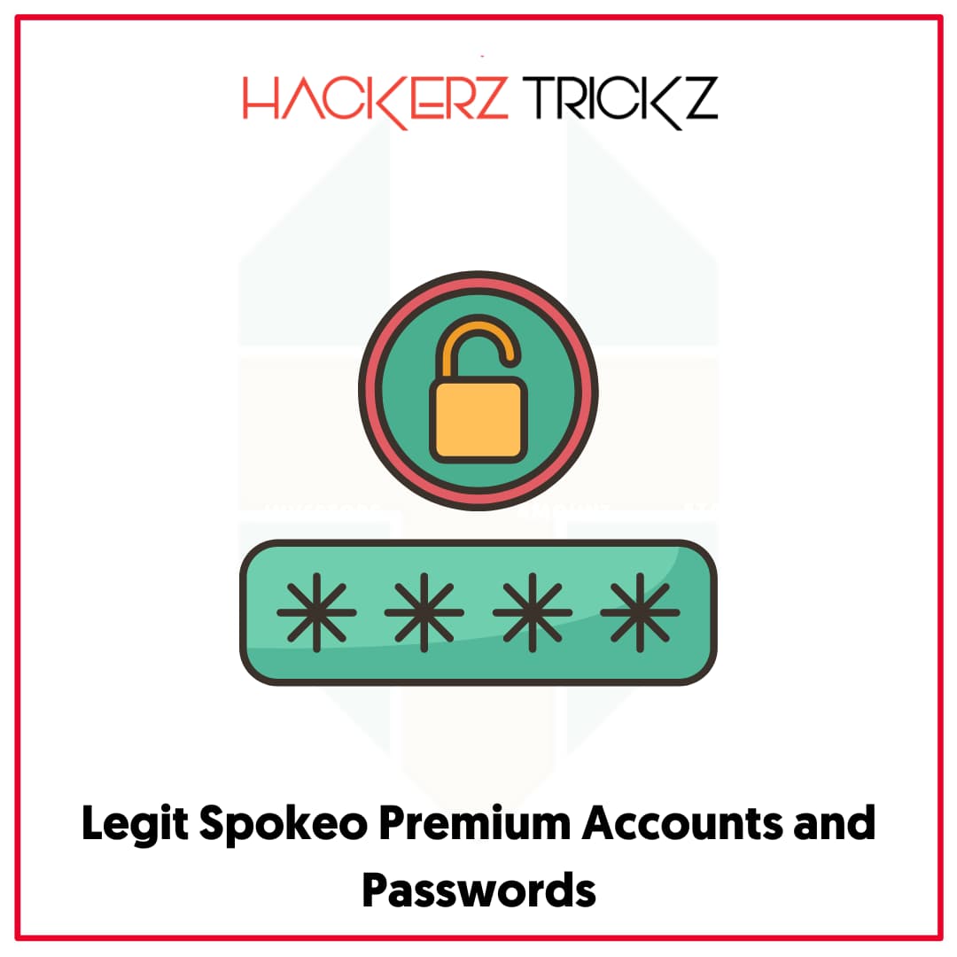 Legit Spokeo Premium Accounts and Passwords