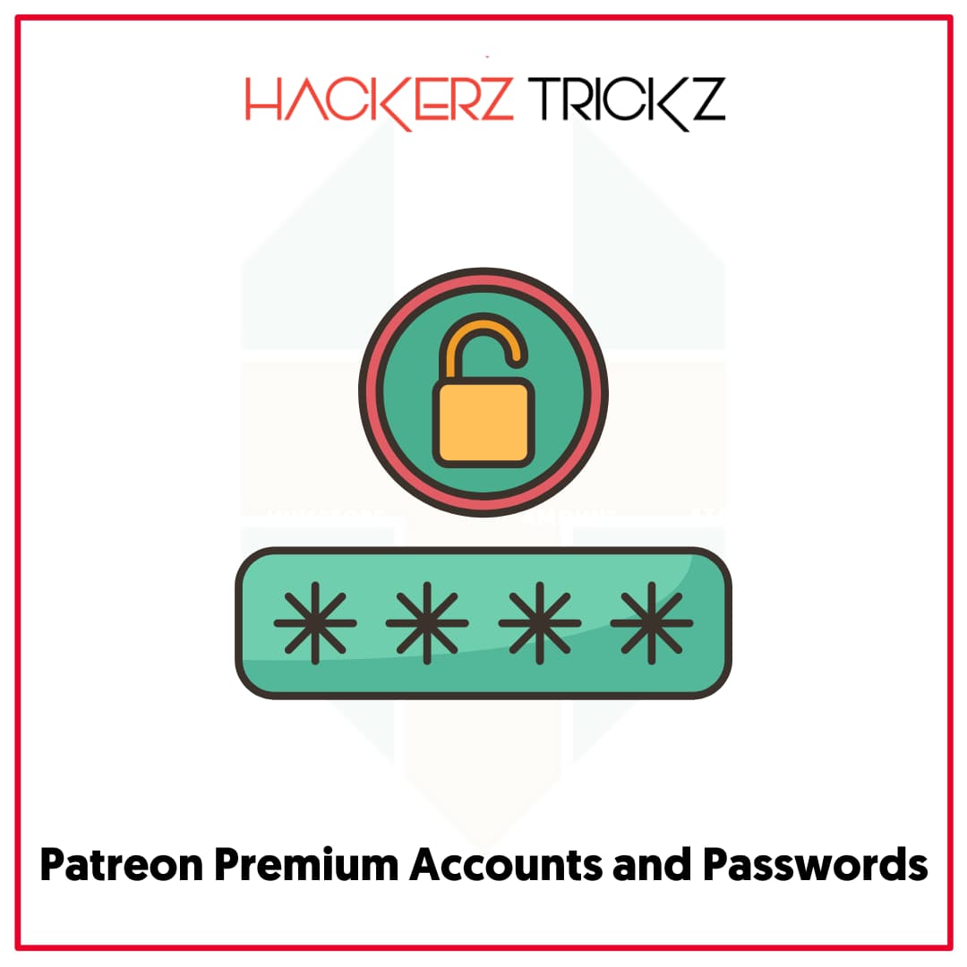 Patreon Premium Accounts and Passwords