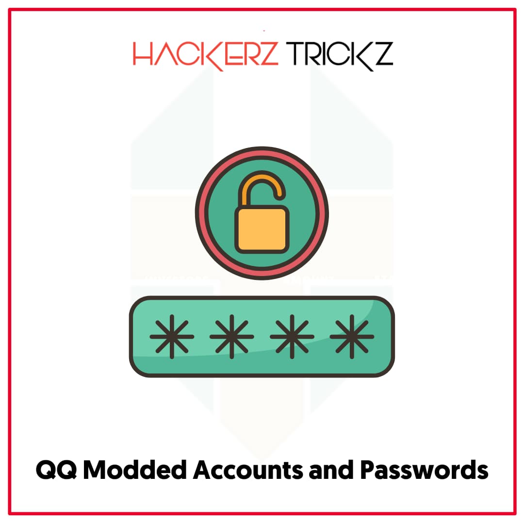 QQ Modded Accounts and Passwords
