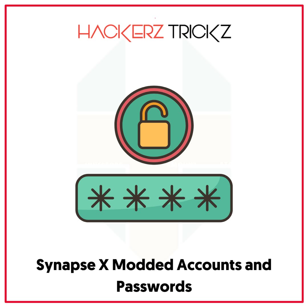 Synapse X Modded Accounts and Passwords