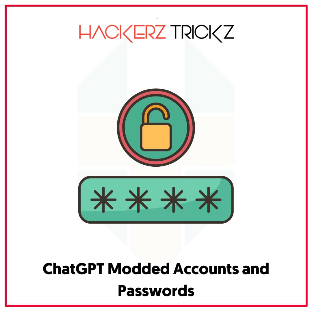 Cuentas y contraseñas modificadas de ChatGPT