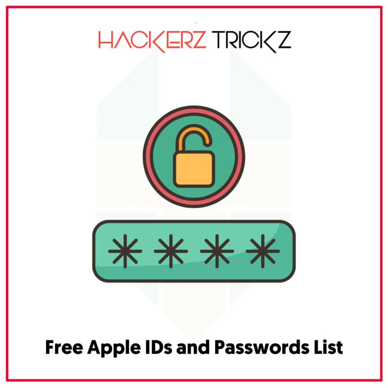 Free Apple IDs and Passwords with Lifetime Subscription 2023