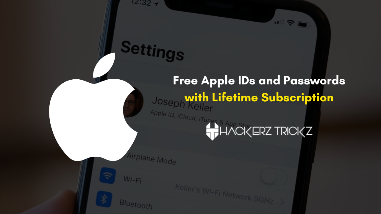 Free Apple IDs and Passwords with Lifetime Subscription