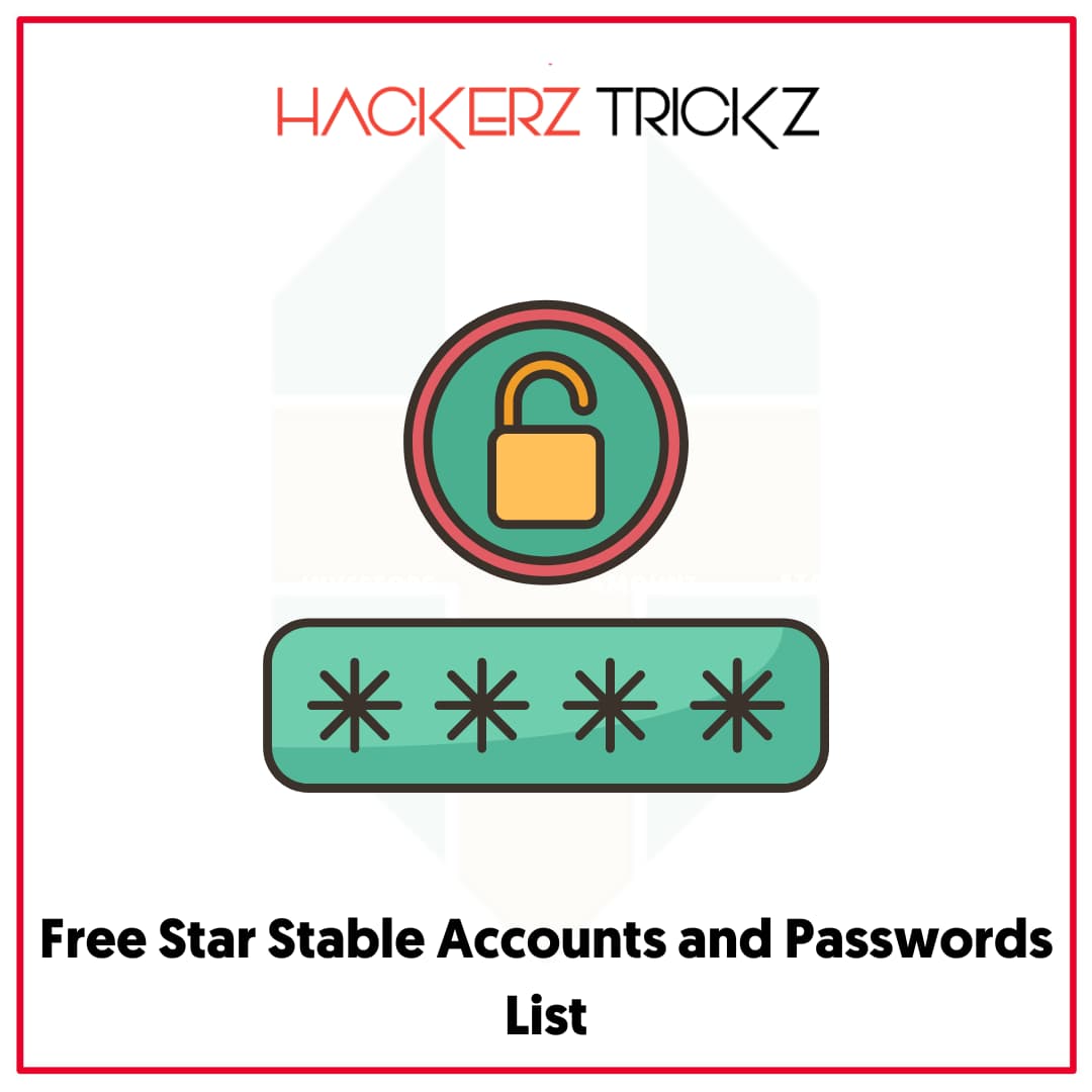 Free Star Stable Accounts and Passwords List