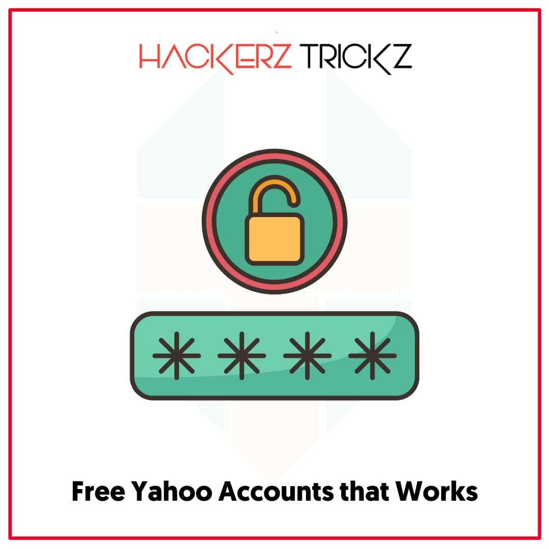 Free Yahoo Accounts that Works