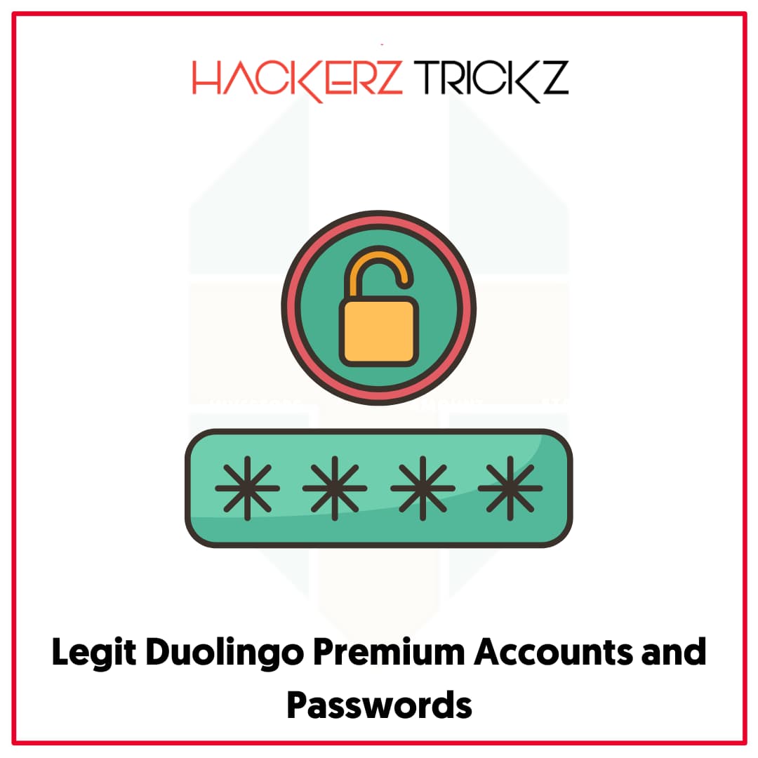 Legit Duolingo Premium Accounts and Passwords
