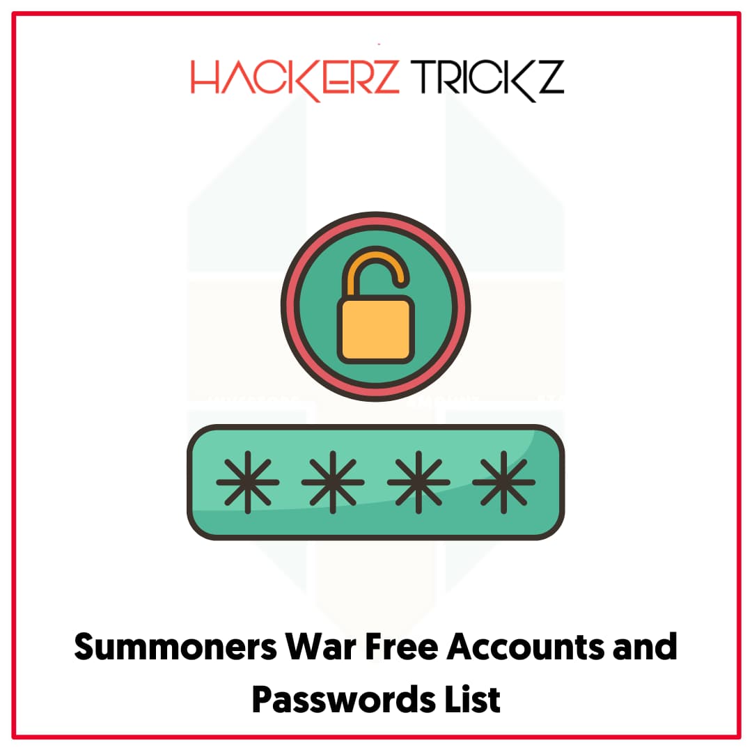 Summoners War Free Accounts and Passwords List