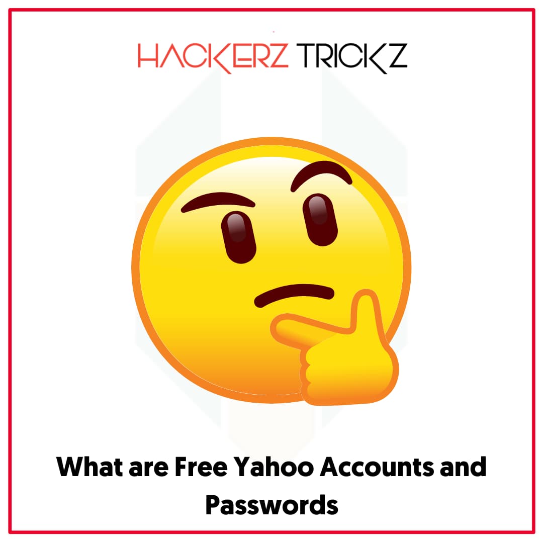What are Free Yahoo Accounts and Passwords