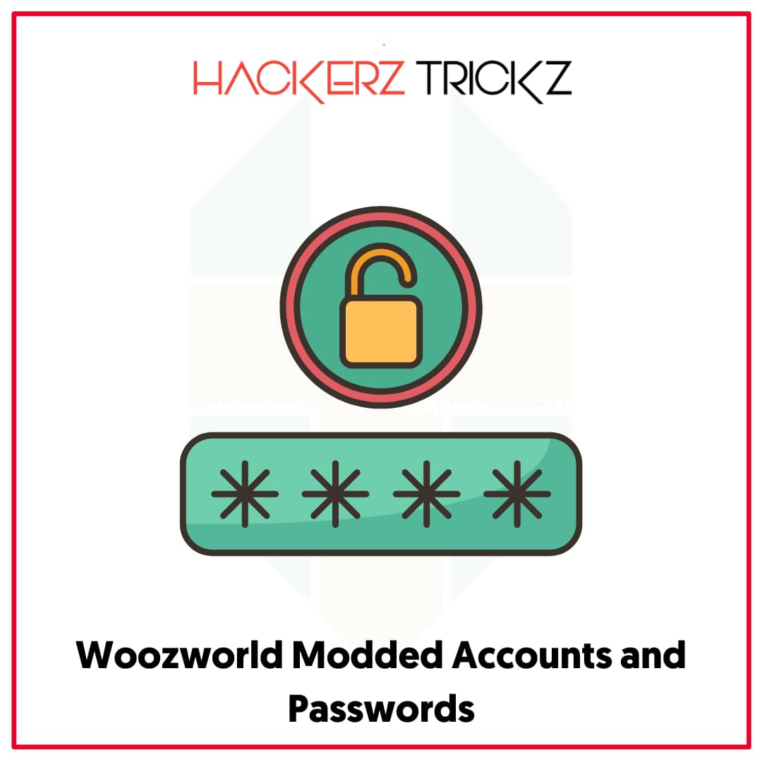 Woozworld Modded Accounts and Passwords