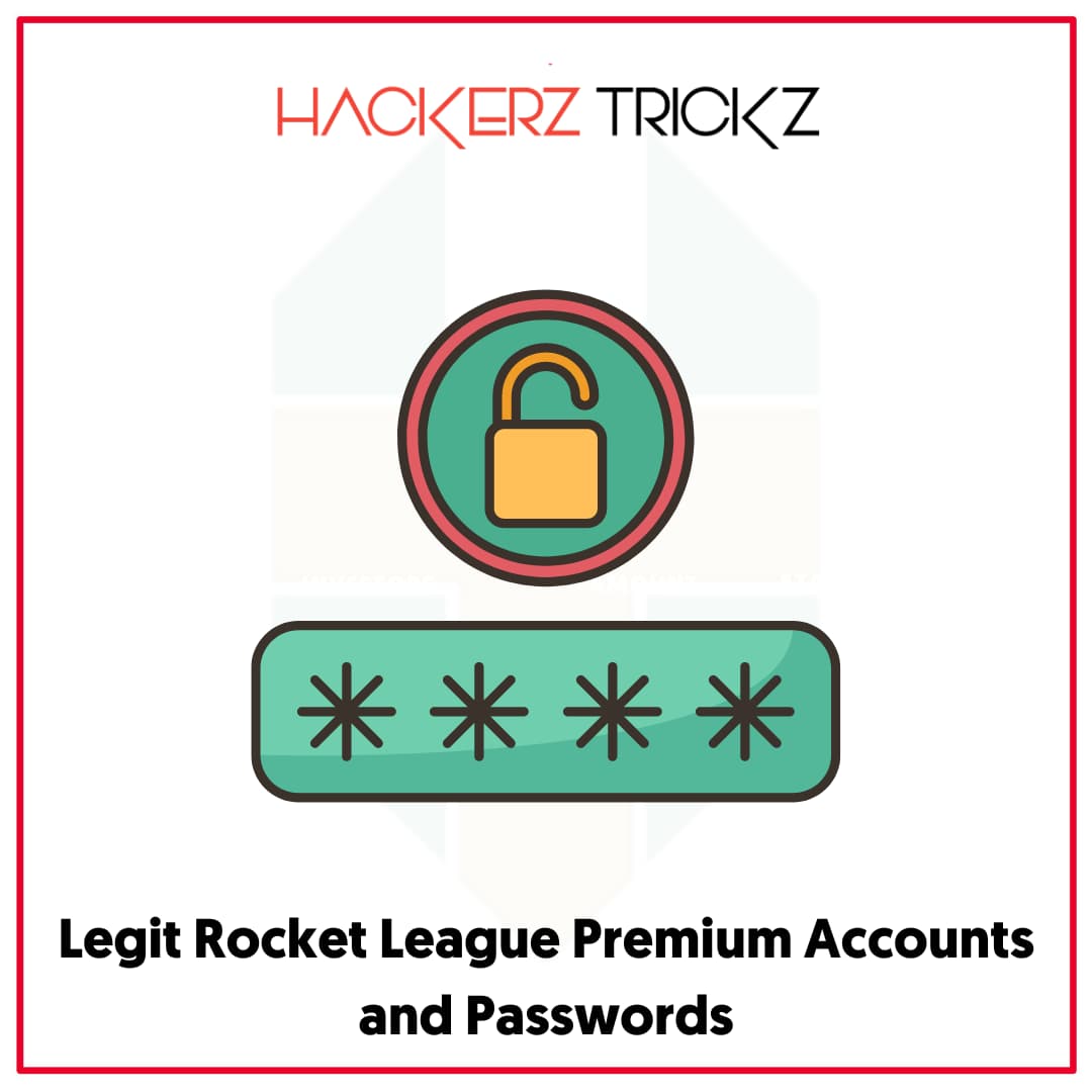 Legit Rocket League Premium Accounts and Passwords