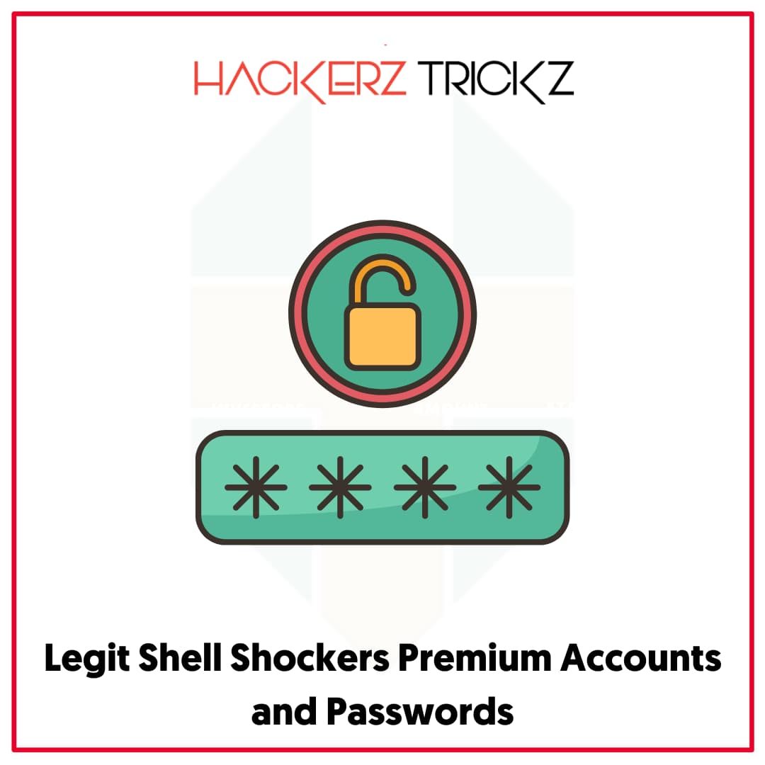 Legit Shell Shockers Premium Accounts and Passwords