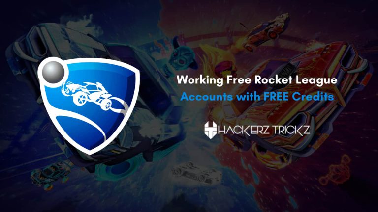 Working Free Rocket League Accounts