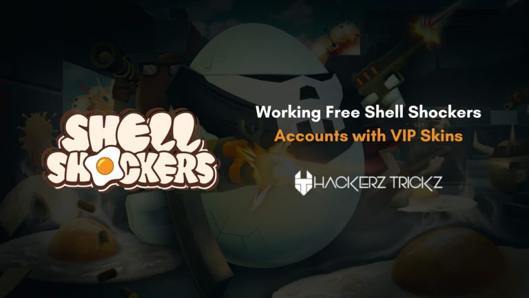 Working Free Shell Shockers Accounts with VIP Skins