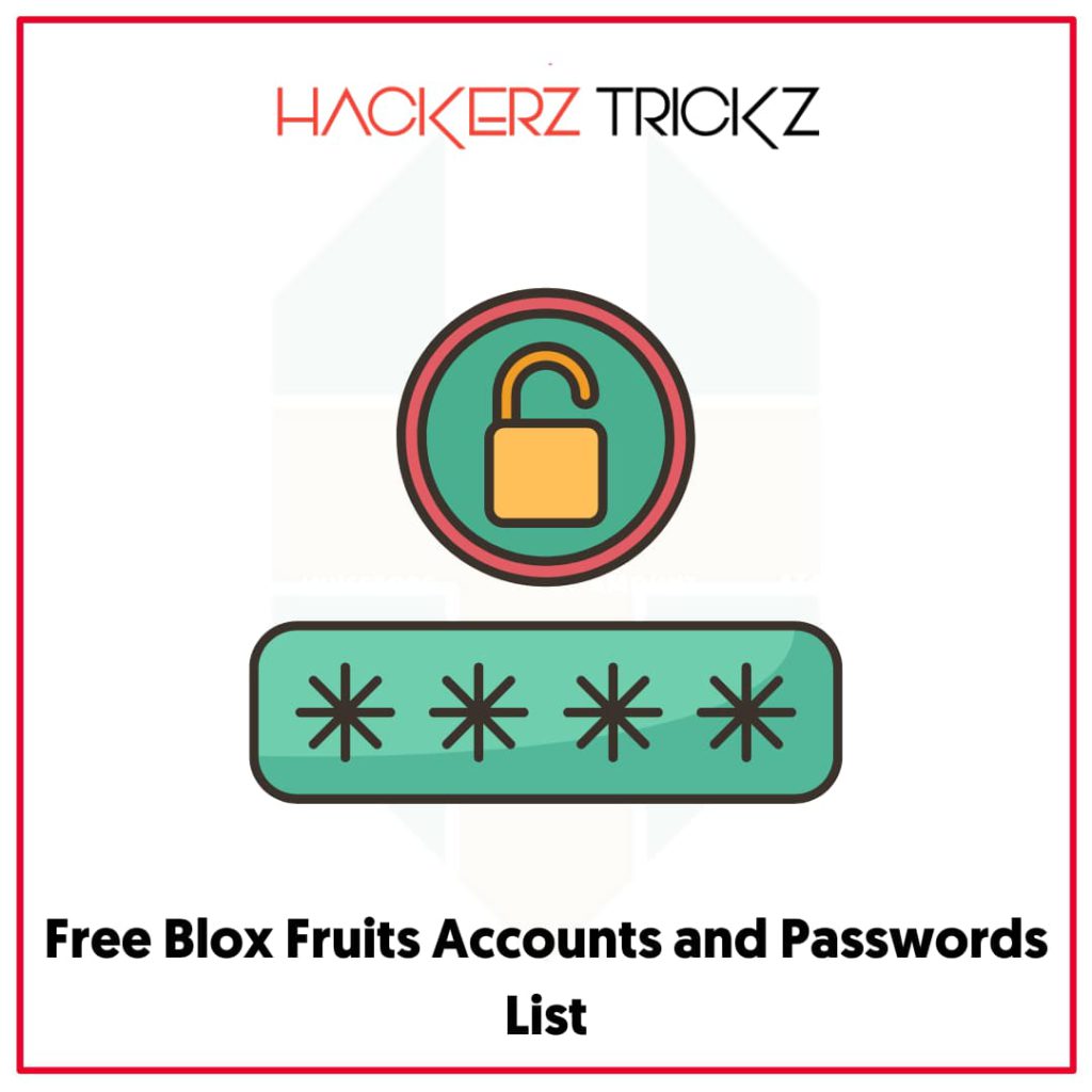Working Free Blox Fruits Accounts with All Gamepasses 2023