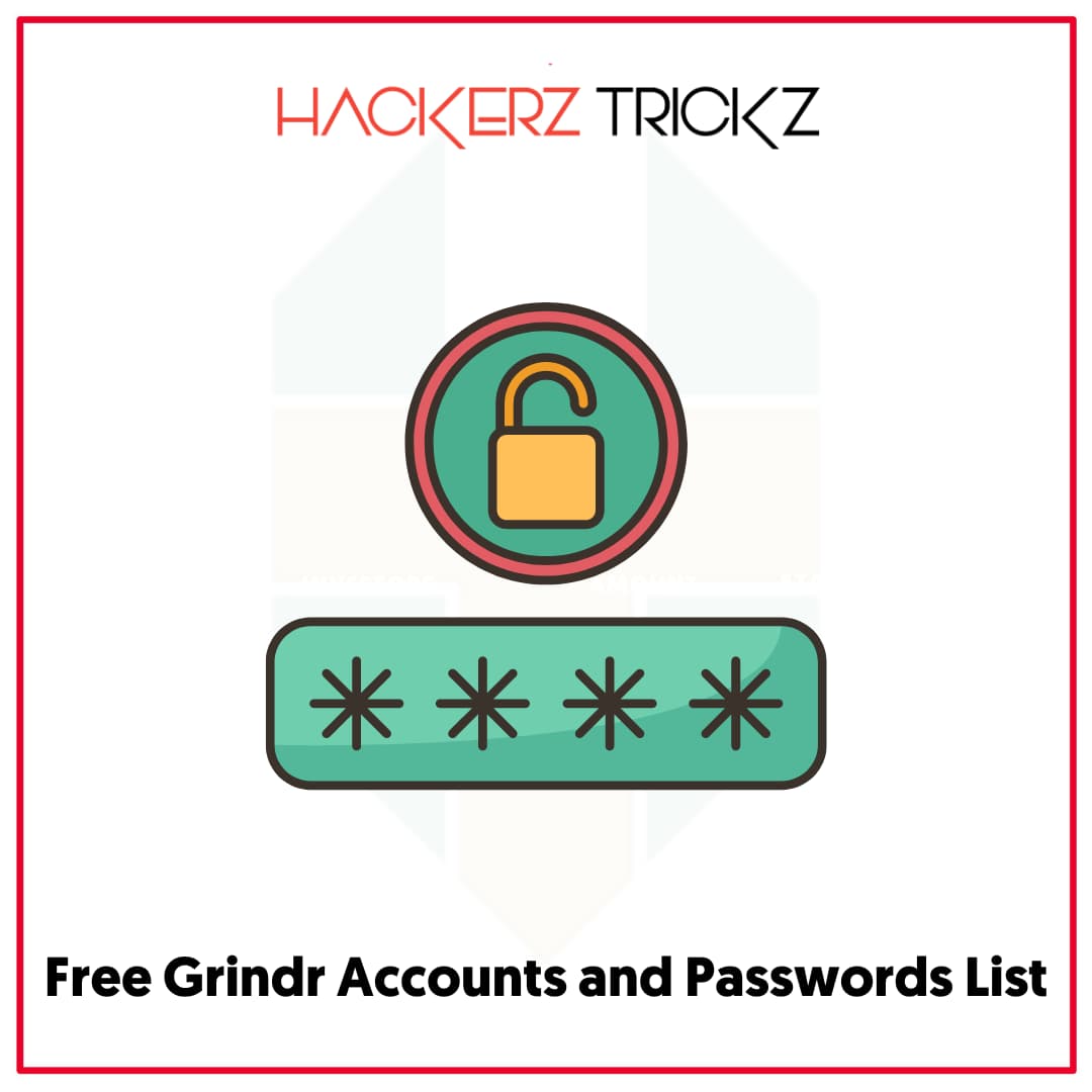 Free Grindr Accounts and Passwords List