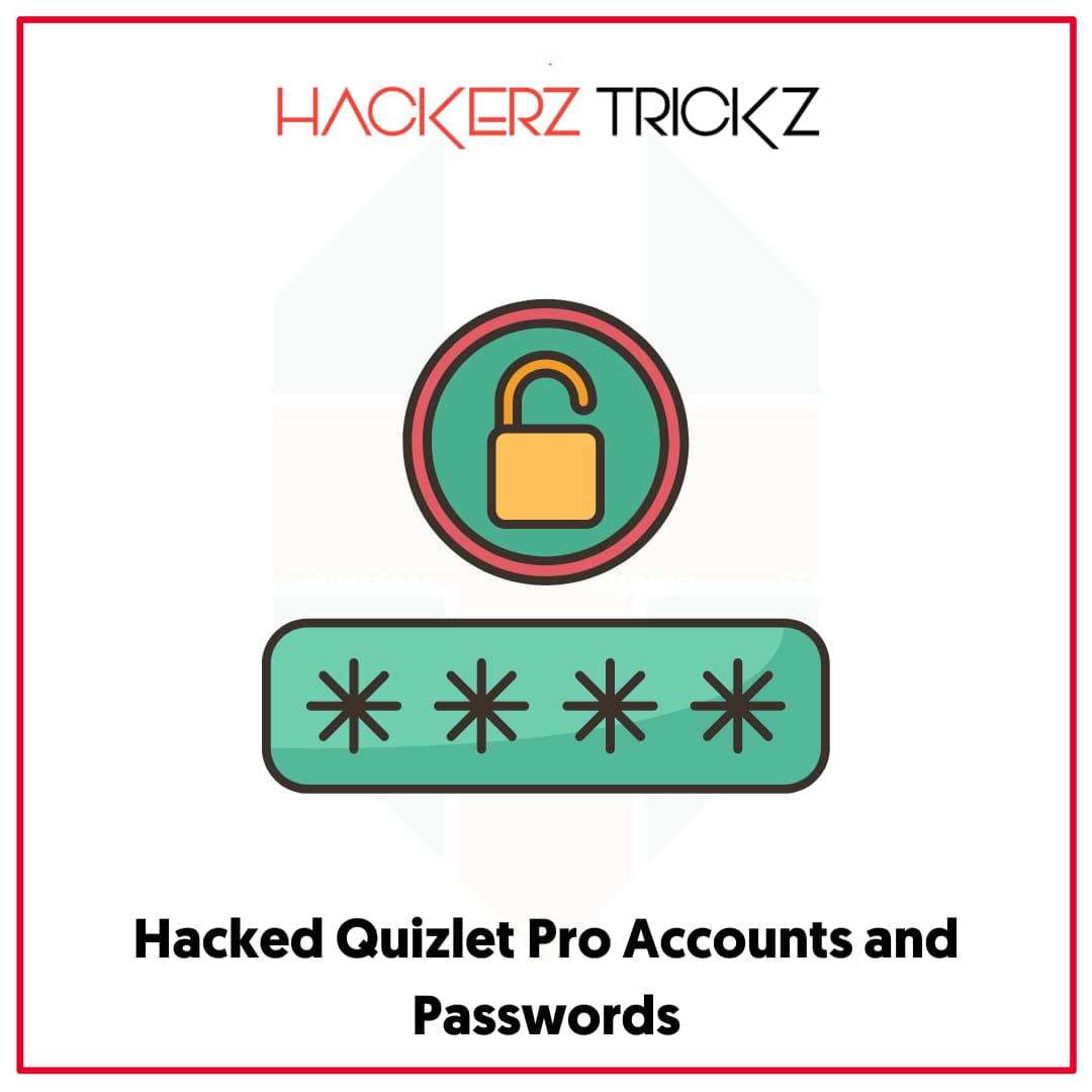 Hacked Quizlet Pro Accounts and Passwords