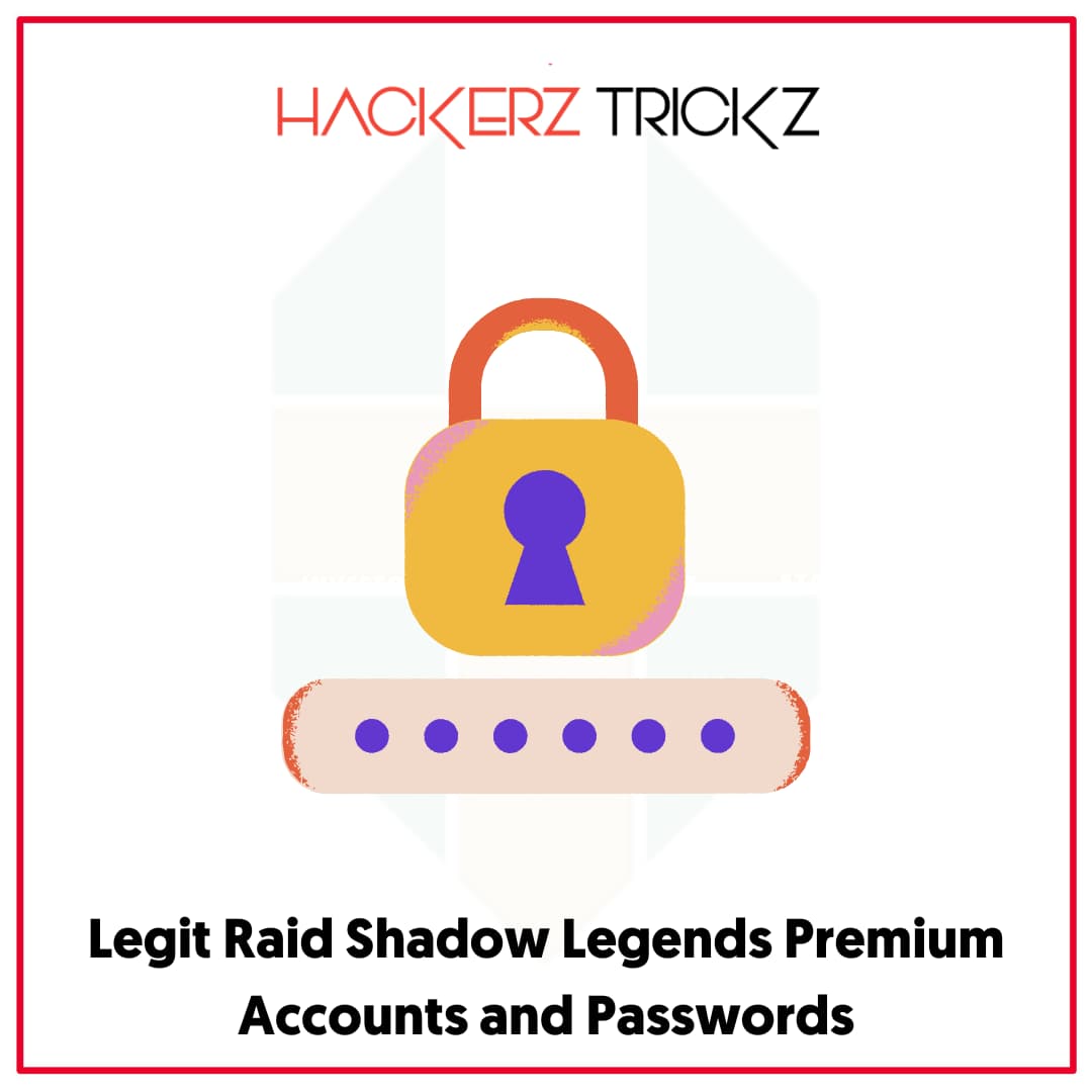Legit Raid Shadow Legends Premium Accounts and Passwords
