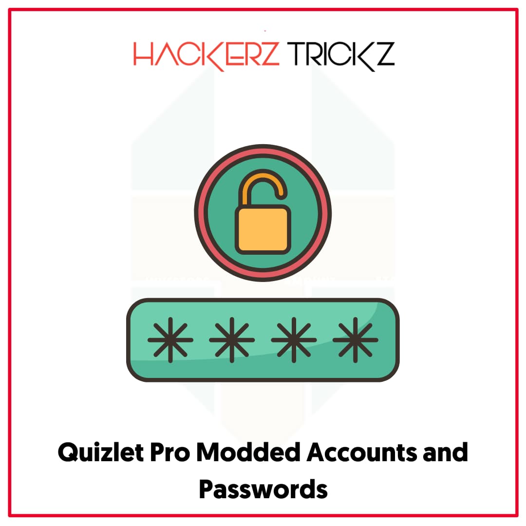 Quizlet Pro Modded Accounts and Passwords