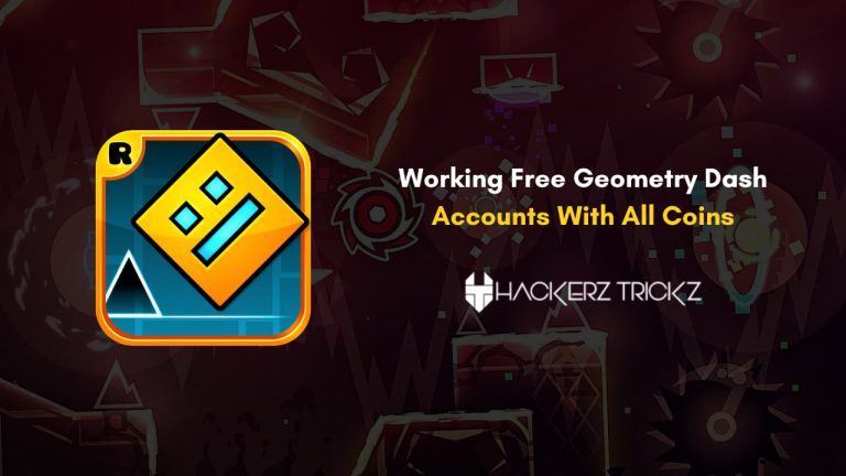 Working Free Geometry Dash Accounts: With All Coins 2024
