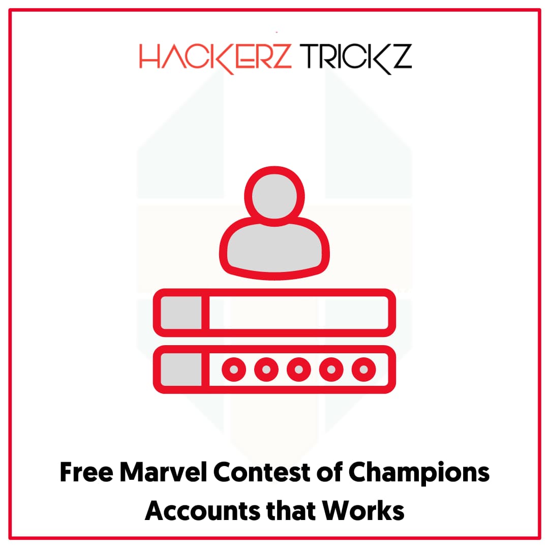 Free Marvel Contest of Champions Accounts that Works