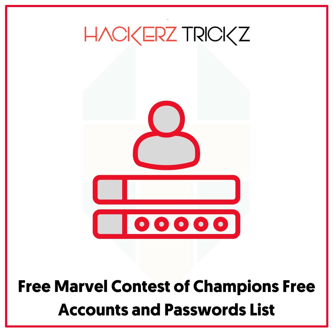 Free Marvel Contest of Champions Free Accounts and Passwords List