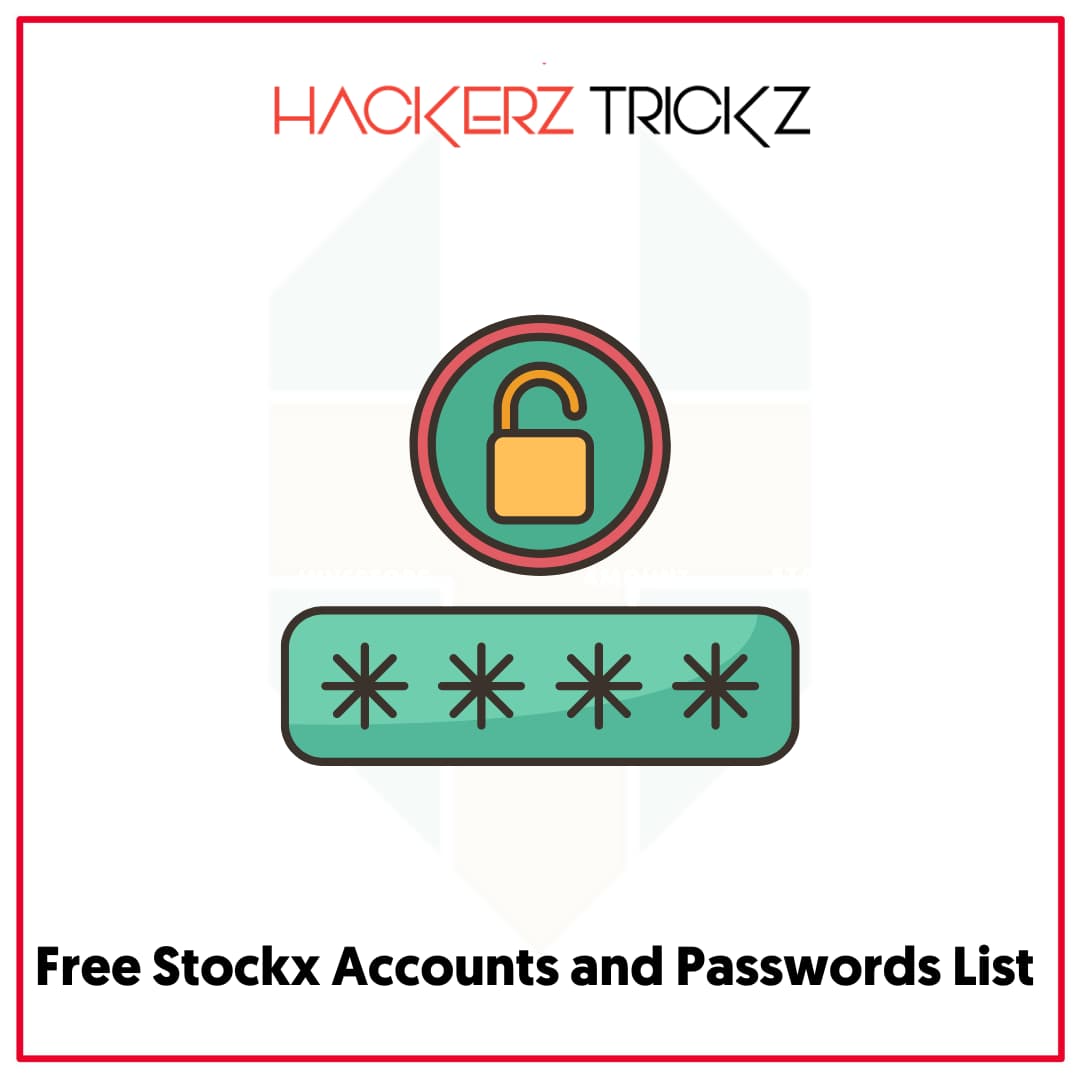 Free Stockx Accounts and Passwords List 