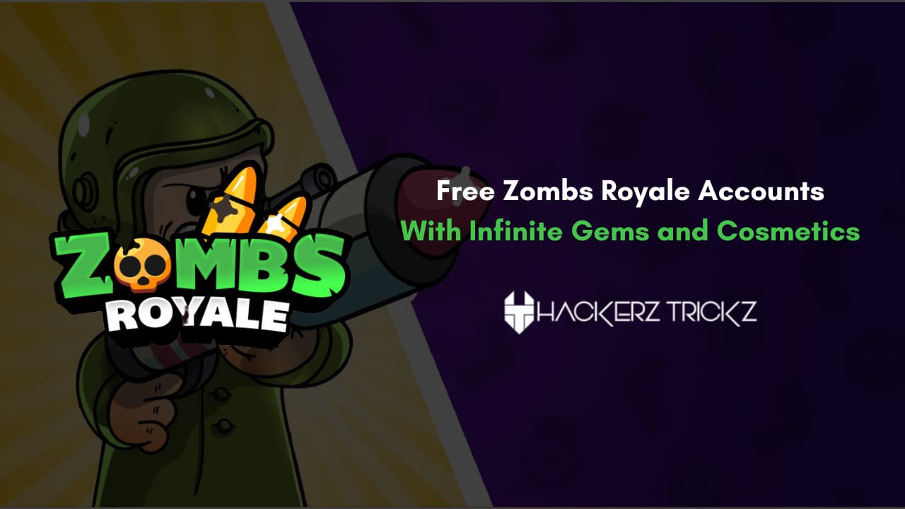 Free Zombs Royale Accounts With Infinite Gems and Cosmetics