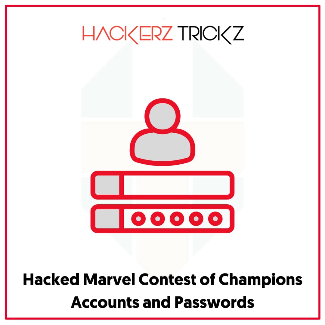 Hacked Marvel Contest of Champions Accounts and Passwords