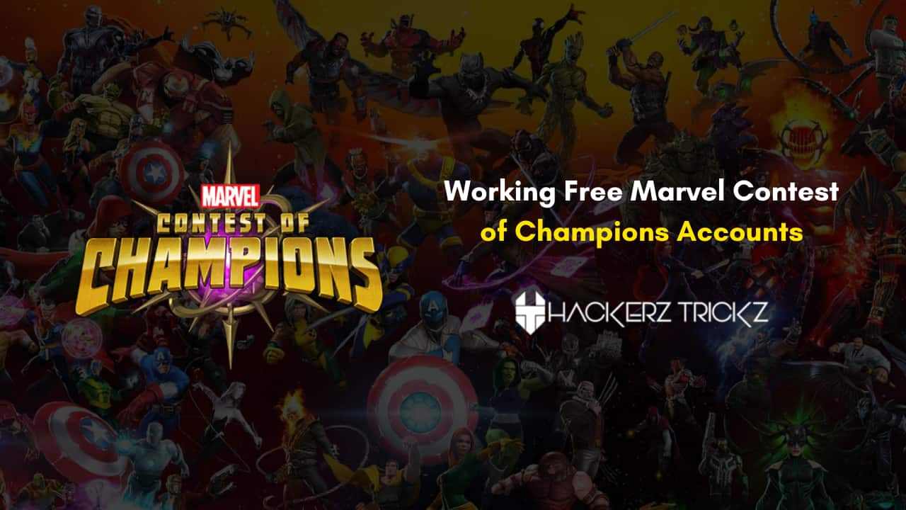 Working Free Marvel Contest of Champions Accounts