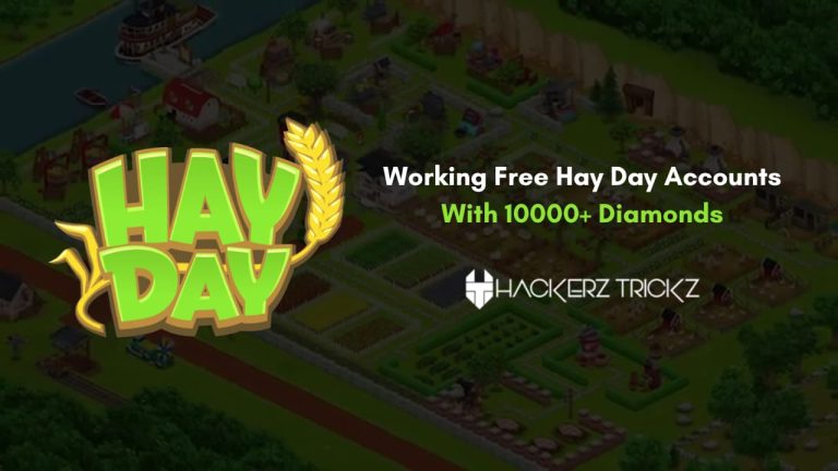 Working Free Hay Day Accounts With 10000+ Diamonds