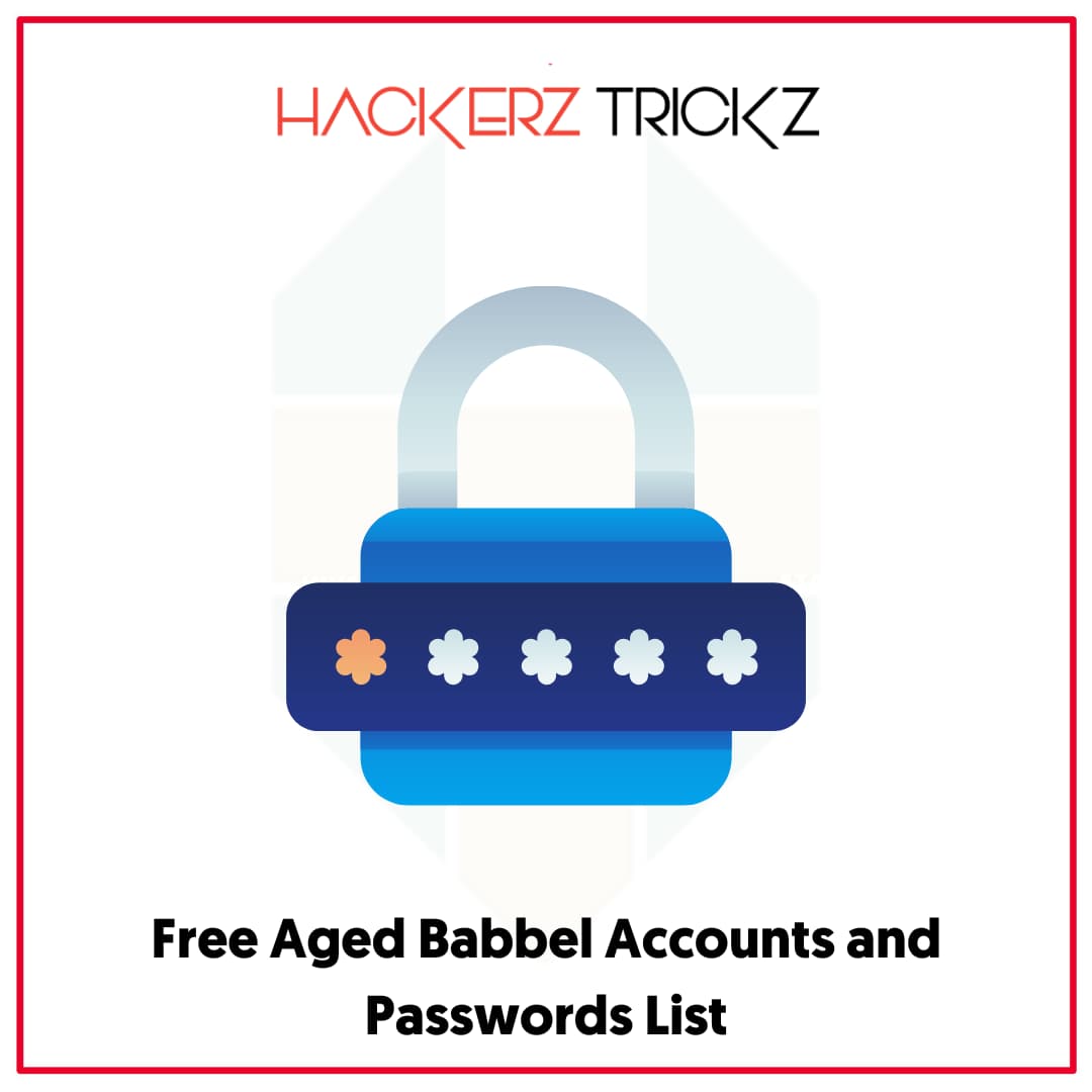 Free Aged Babbel Accounts and Passwords List