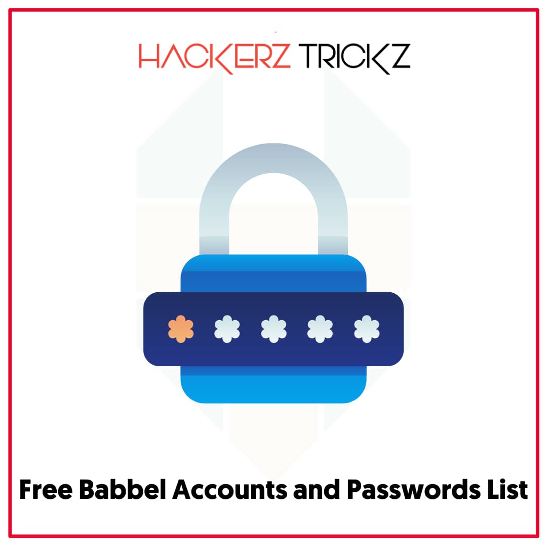 Free Babbel Accounts and Passwords List