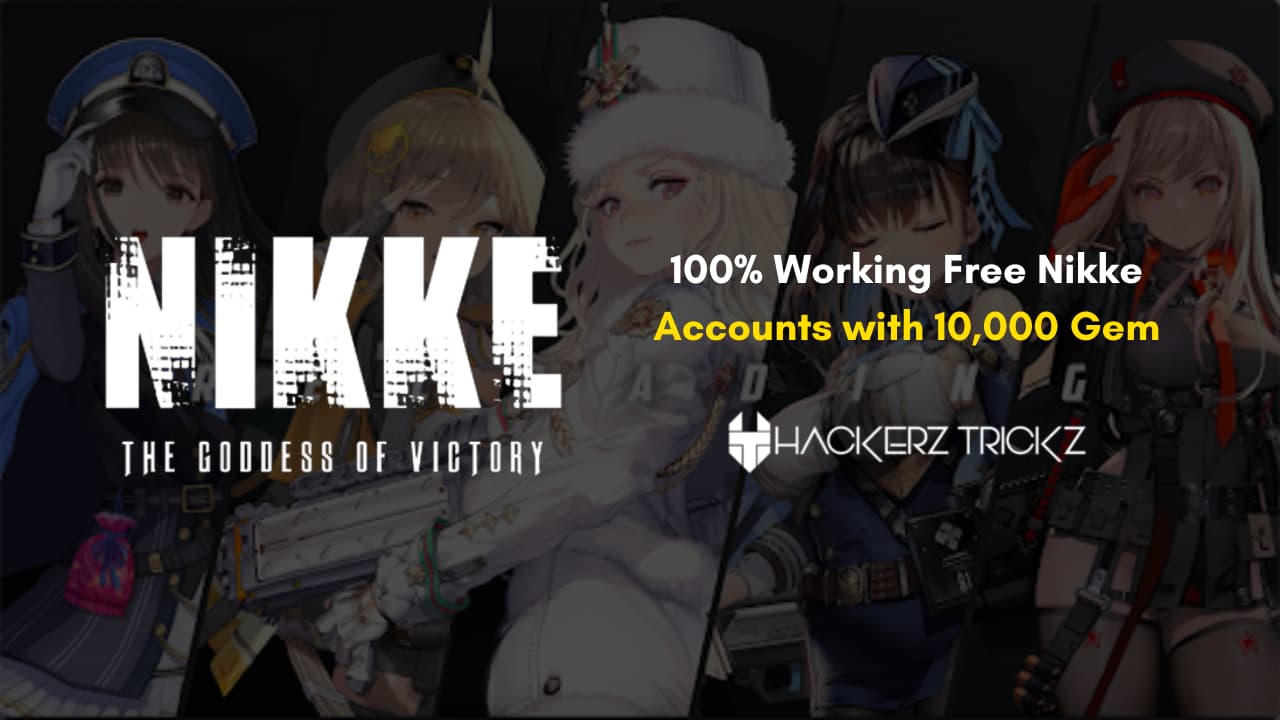 100% Working Free Nikke Accounts with 10,000 Gems