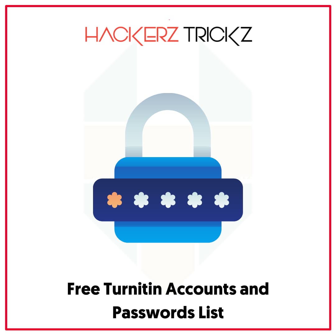 Free Turnitin Accounts and Passwords List