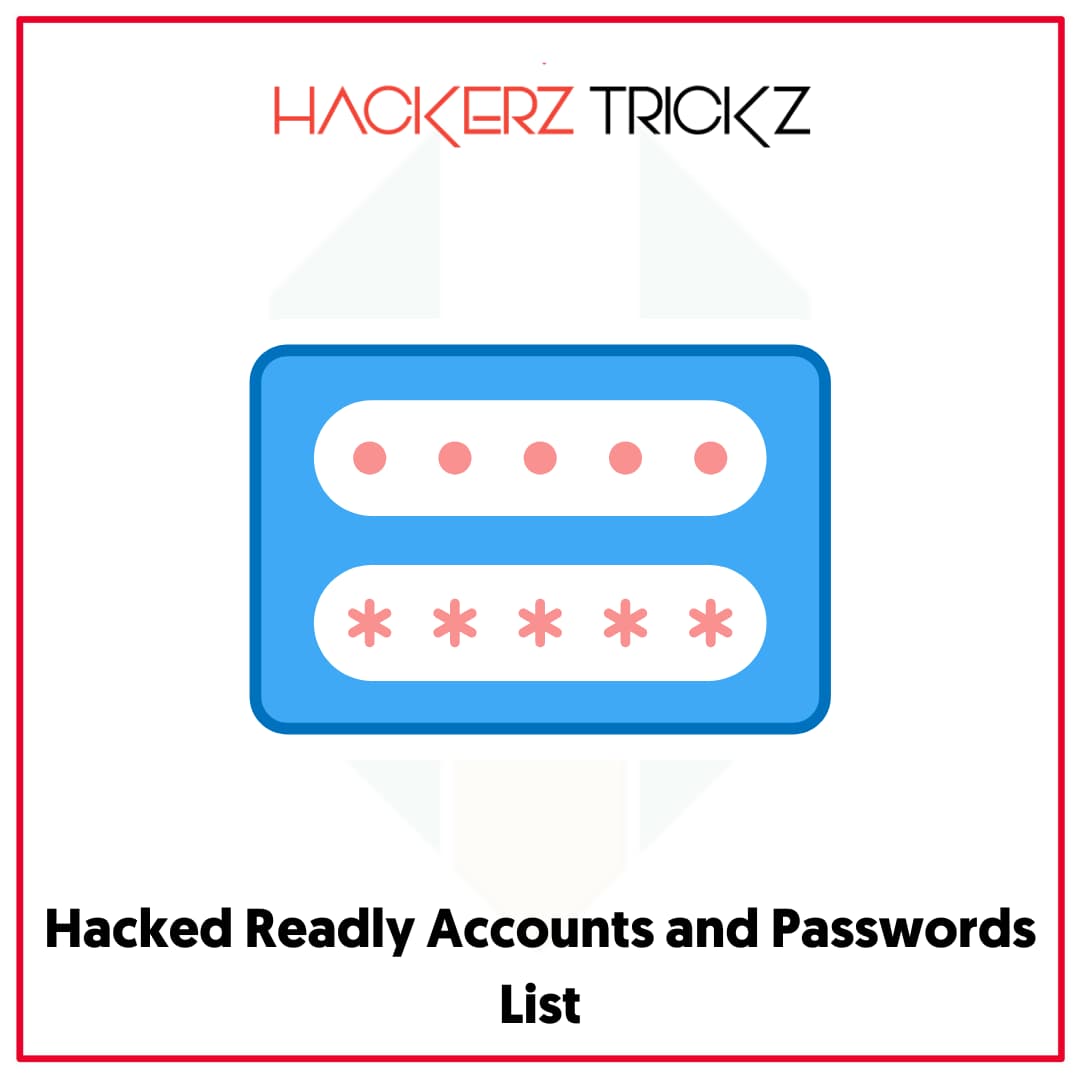 Hacked Readly Accounts and Passwords List