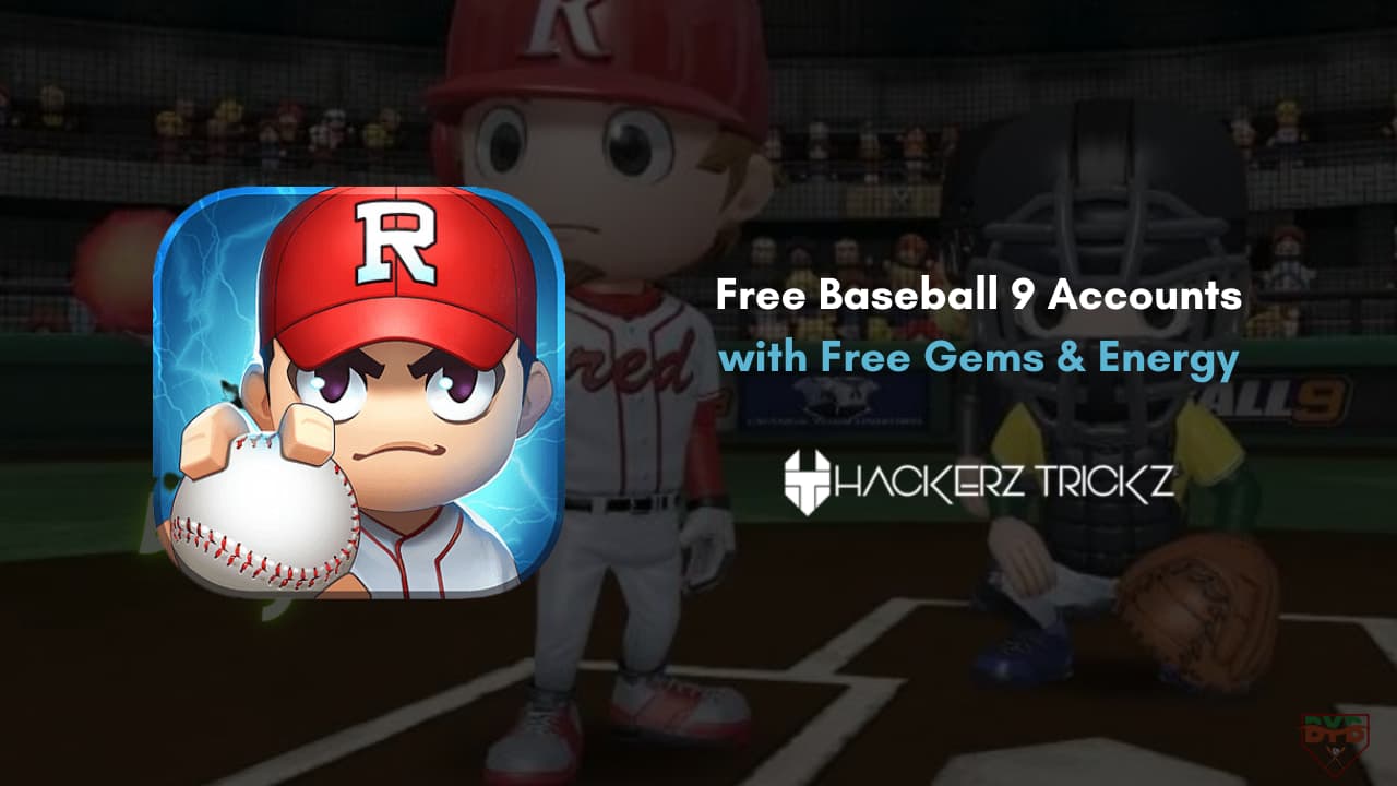 Free Baseball 9 Accounts with Free Gems & Energy