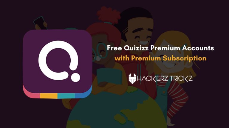Free Quizizz Premium Accounts with Premium Subscription