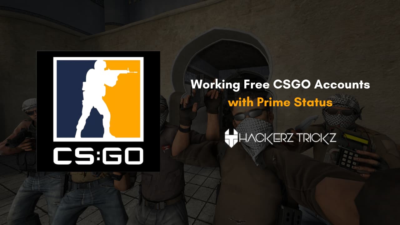 Working Free CSGO Accounts with Prime Status