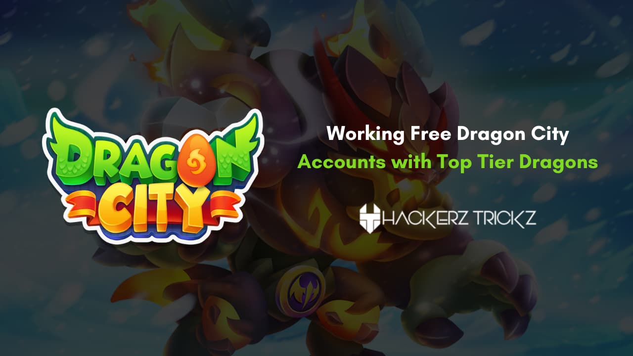 Working Free Dragon City Accounts with Top Tier Dragons
