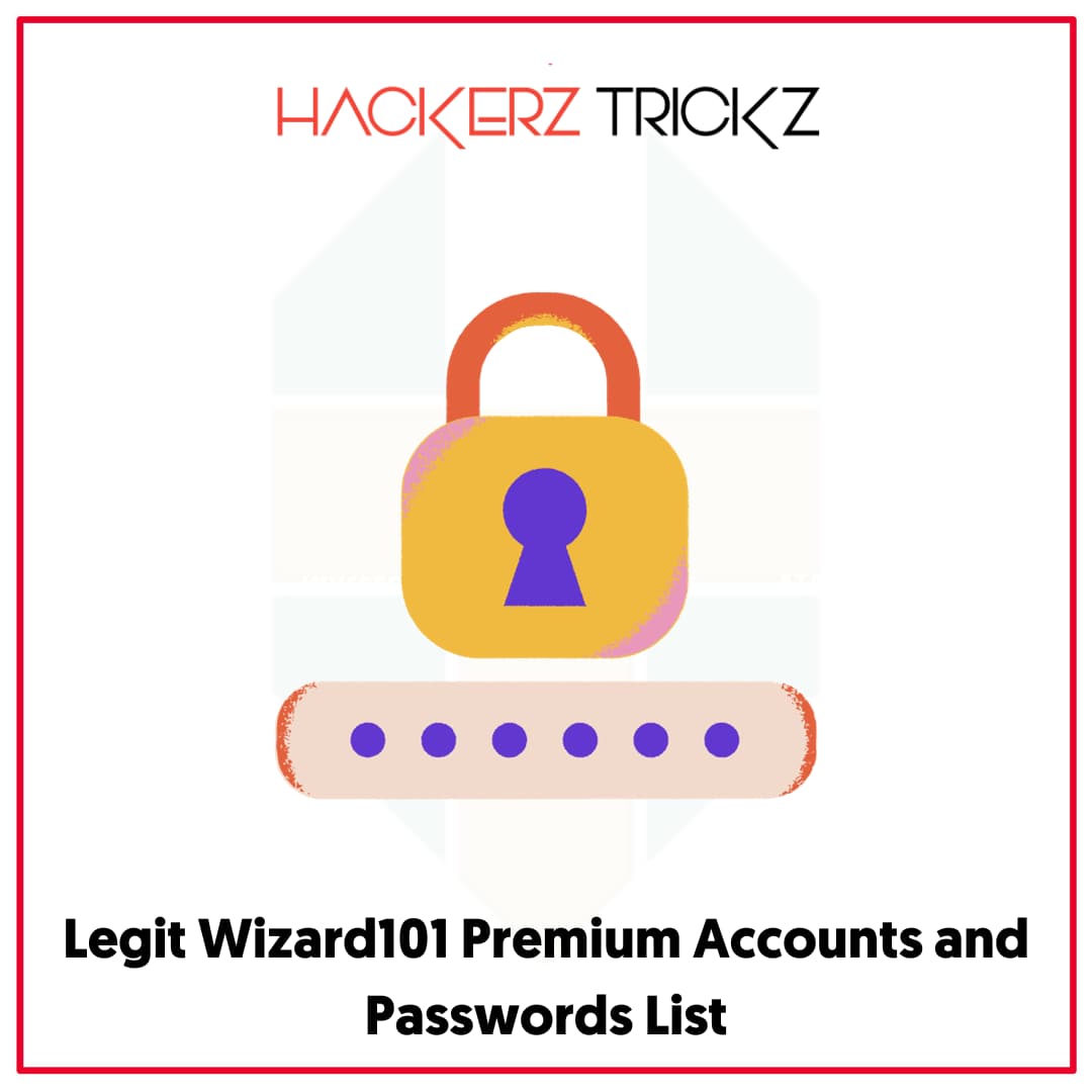 Legit Wizard101 Premium Accounts and Passwords List