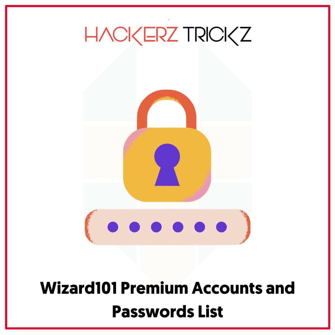 Wizard101 Premium Accounts and Passwords List