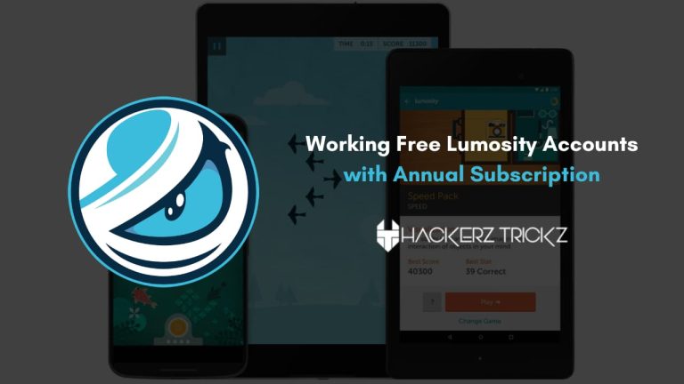 Working Free Lumosity Accounts with Annual Subscription: 2024