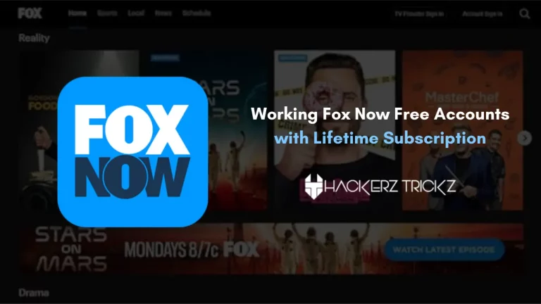 Working Fox Now Free Accounts with Lifetime Subscription 2024