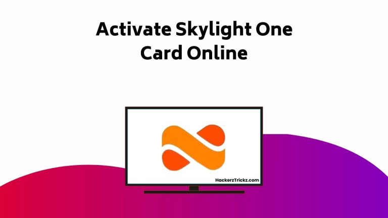 Activate Skylight One Card Online