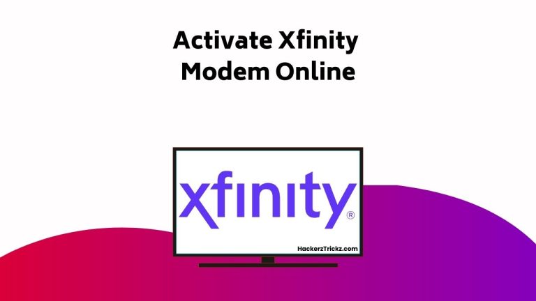 How to Activate Xfinity Modem Online