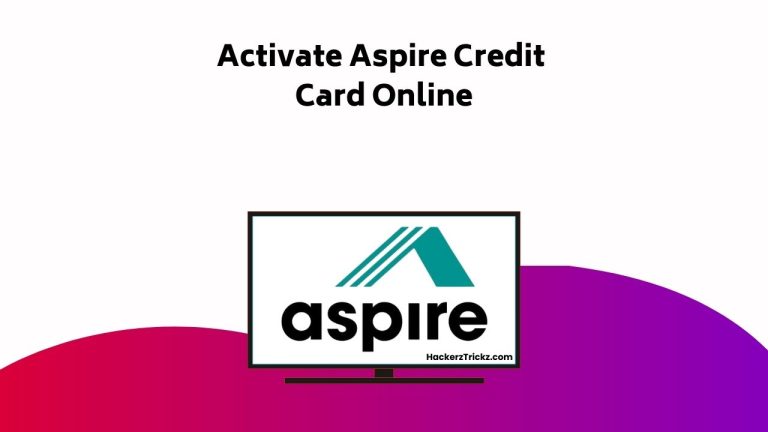 How to Activate Aspire Credit Card Online