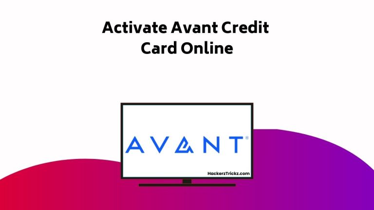 How to Activate Avant Credit Card Online